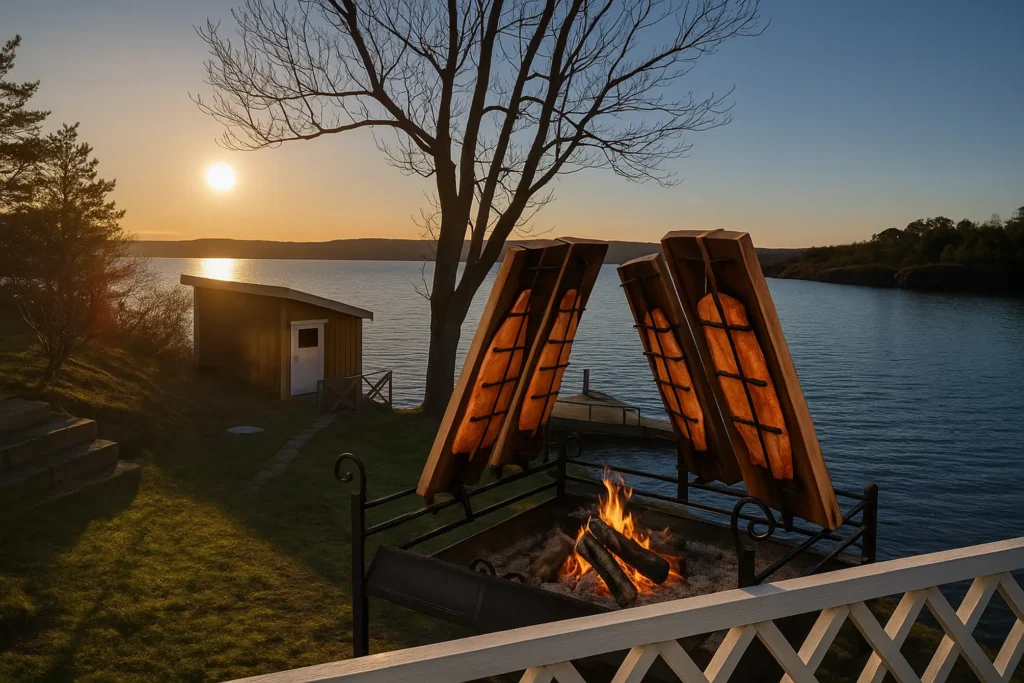 Chef-Led Outdoor Cooking – Prepare & Grill Salmon